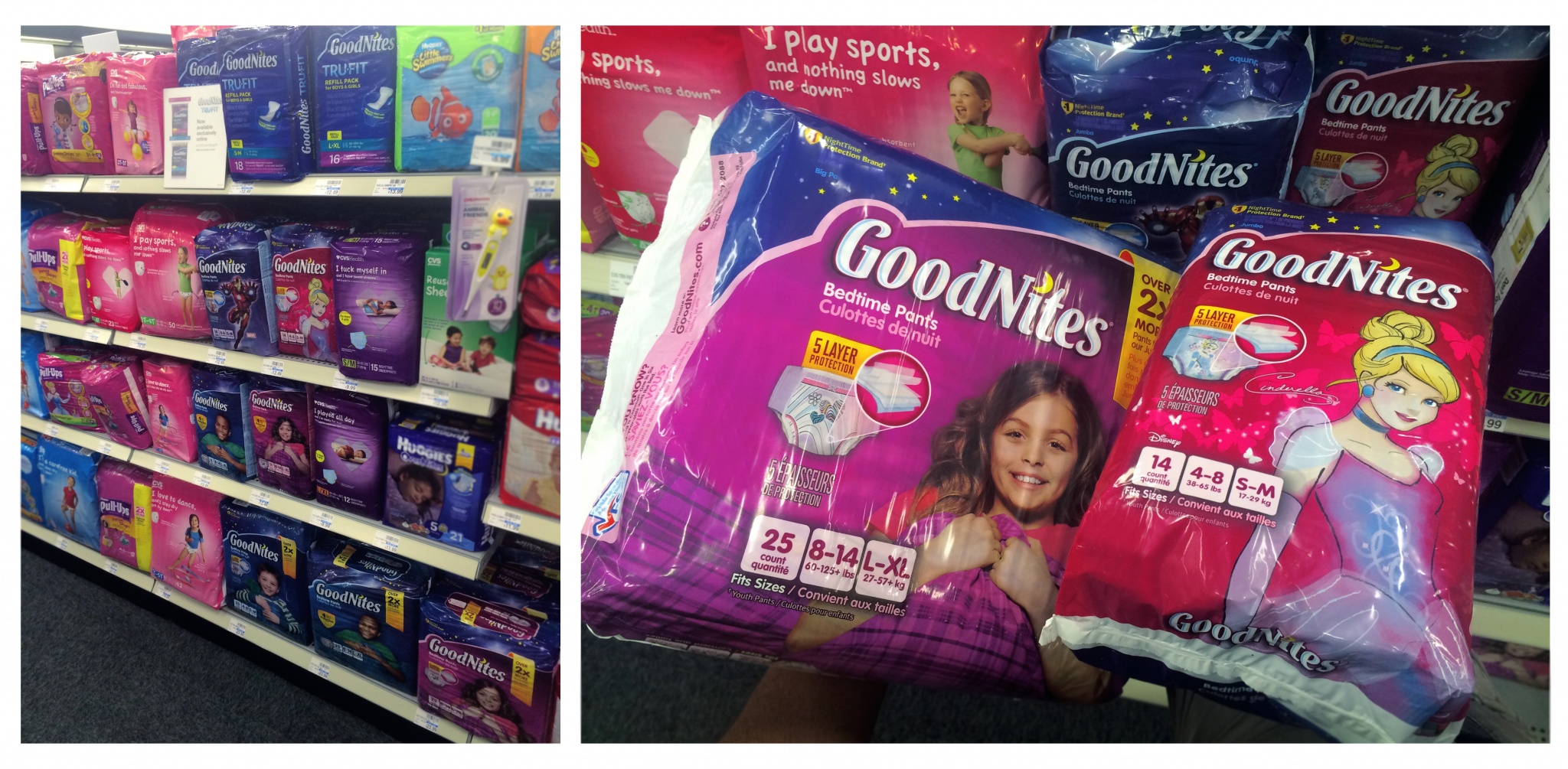 Goodnites at CVS