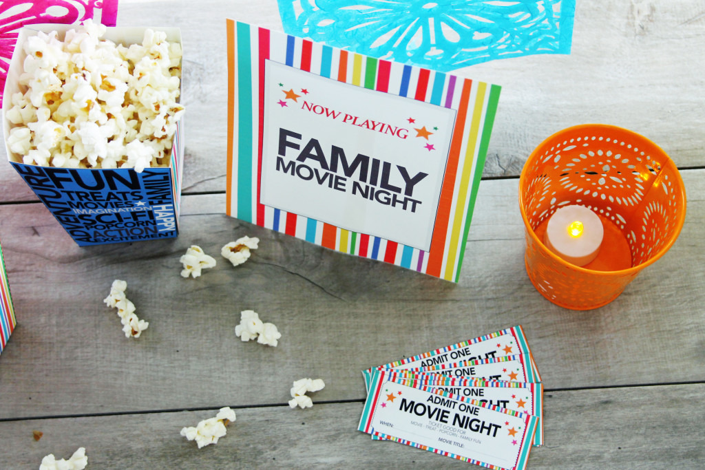 DIY Movie night Printables pic2