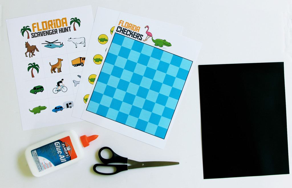 Florida Road Trip Games - Free Printables
