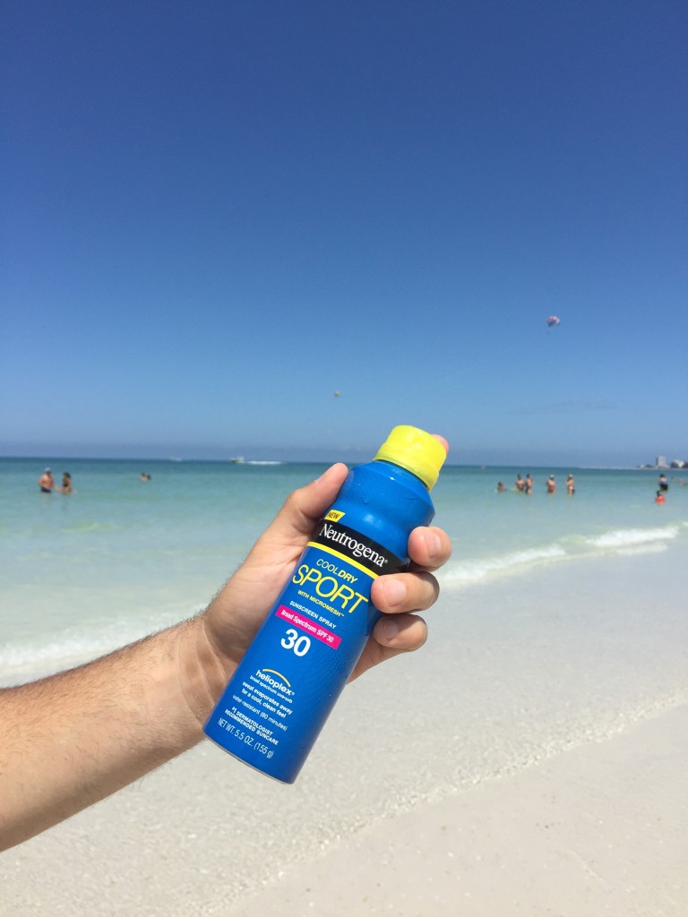 Neutrogena at the beach