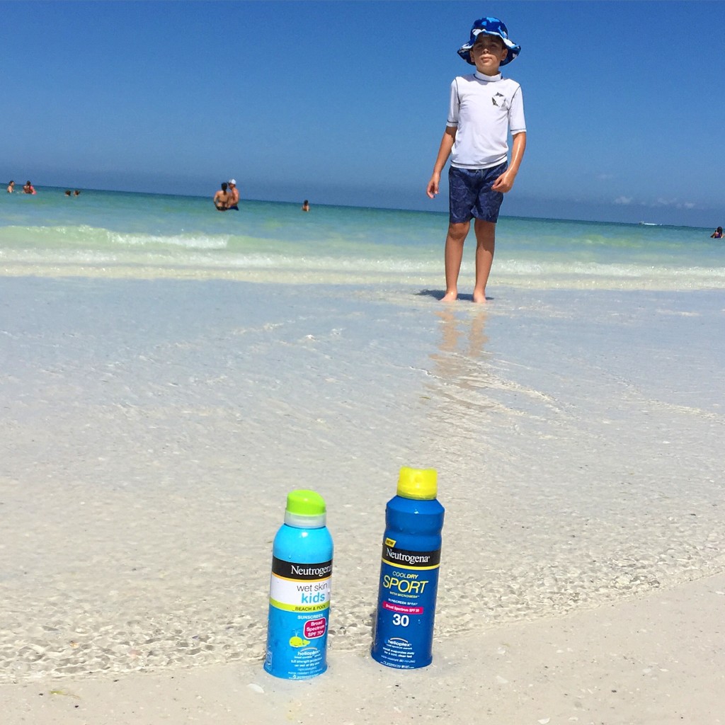 boy at the beach 