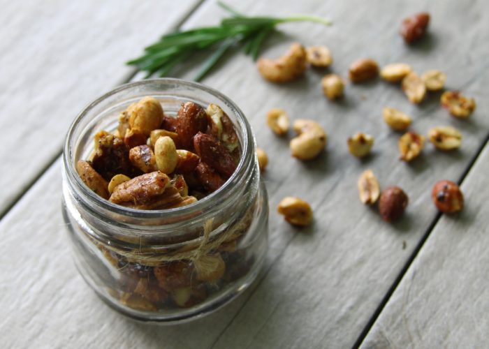 maple chipotle roasted peanuts