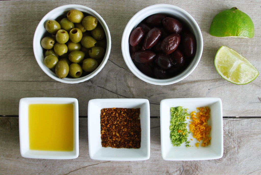 Spicy Chipotle Marinated Olives