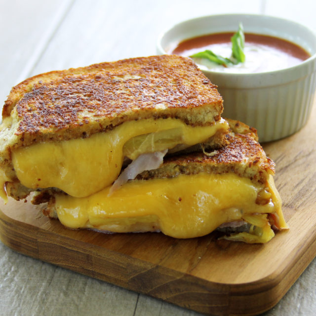 Aloha Grilled Ham & Cheese Sandwich