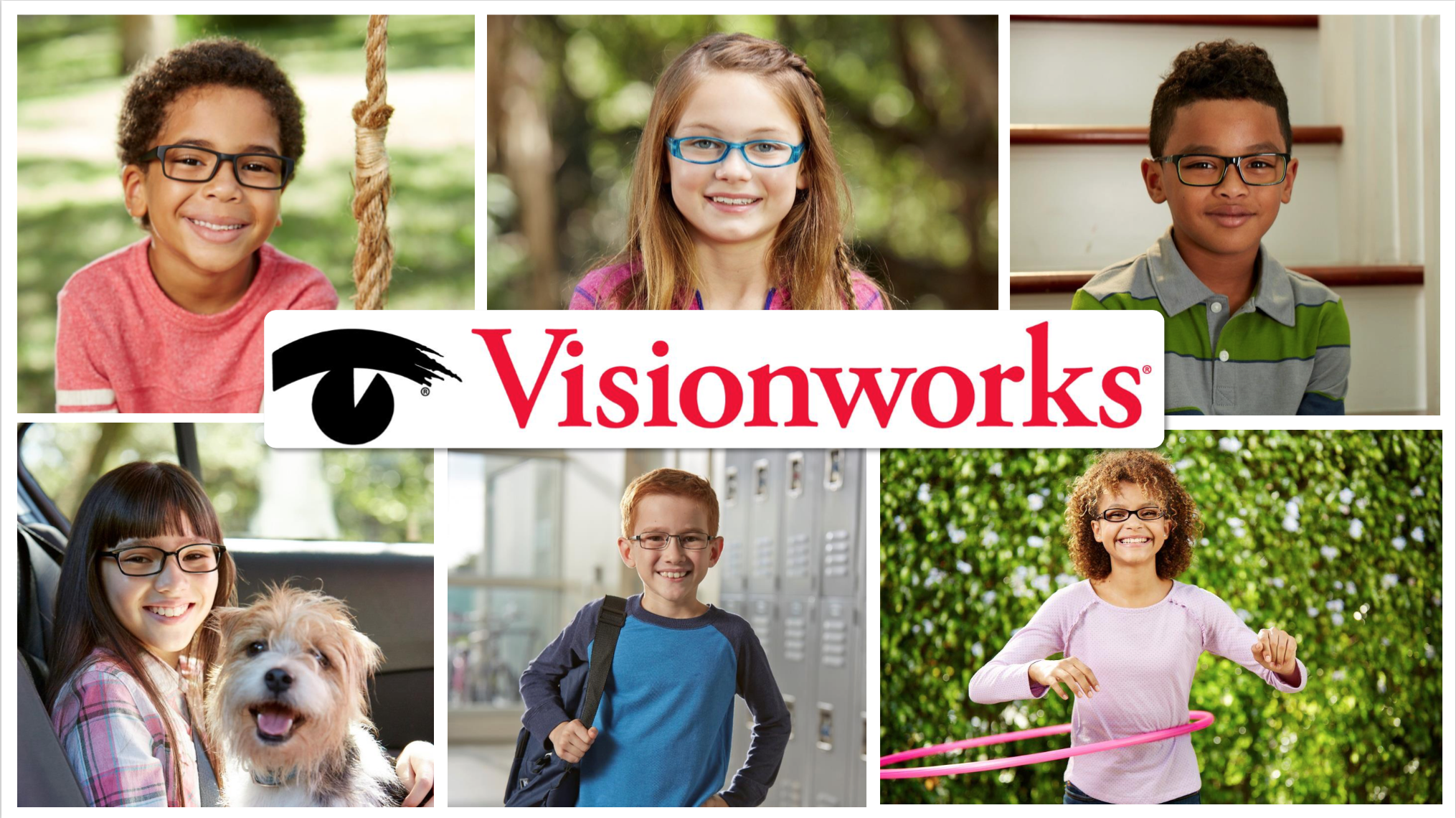 Vision works kid's eyeglasses