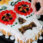 Day of The Dead Skull Pull-Apart Pumpkin Bread