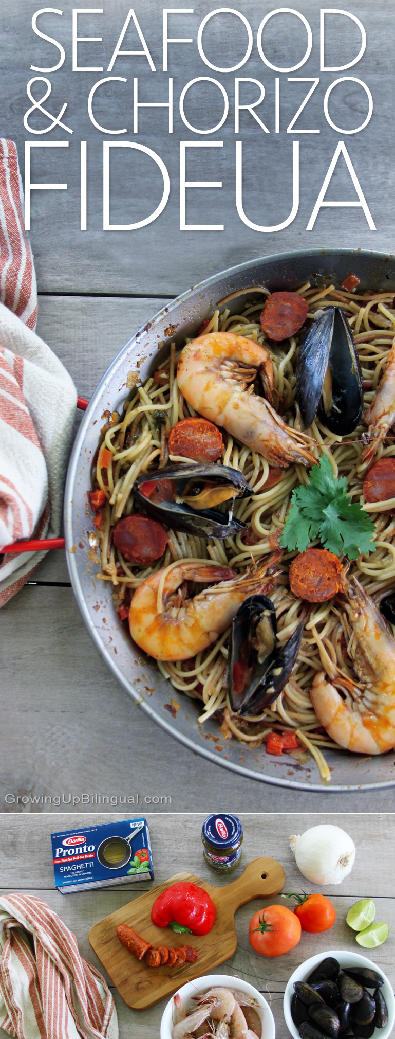 Seafood fideuà recipe