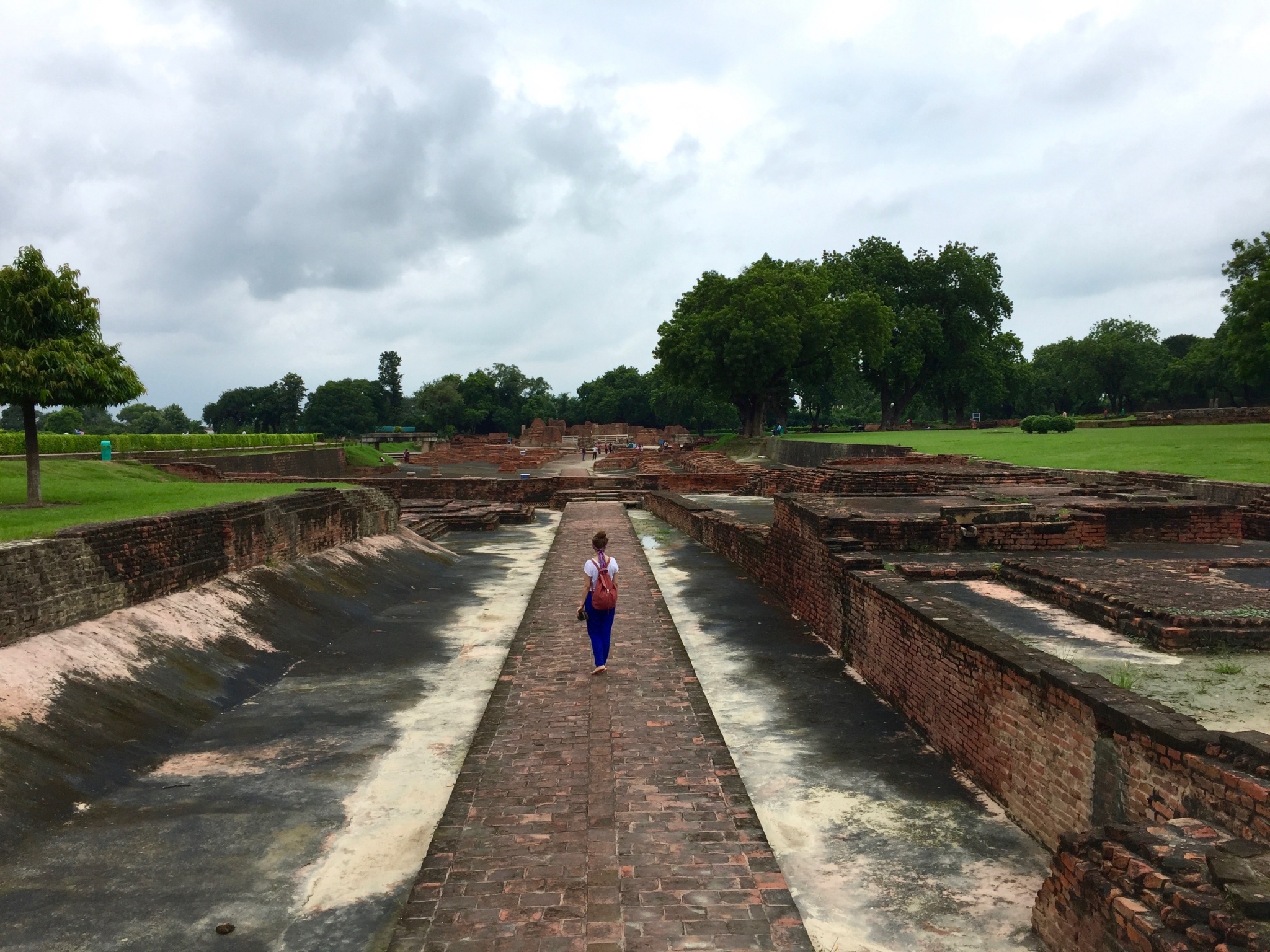 woman traveling solo in India