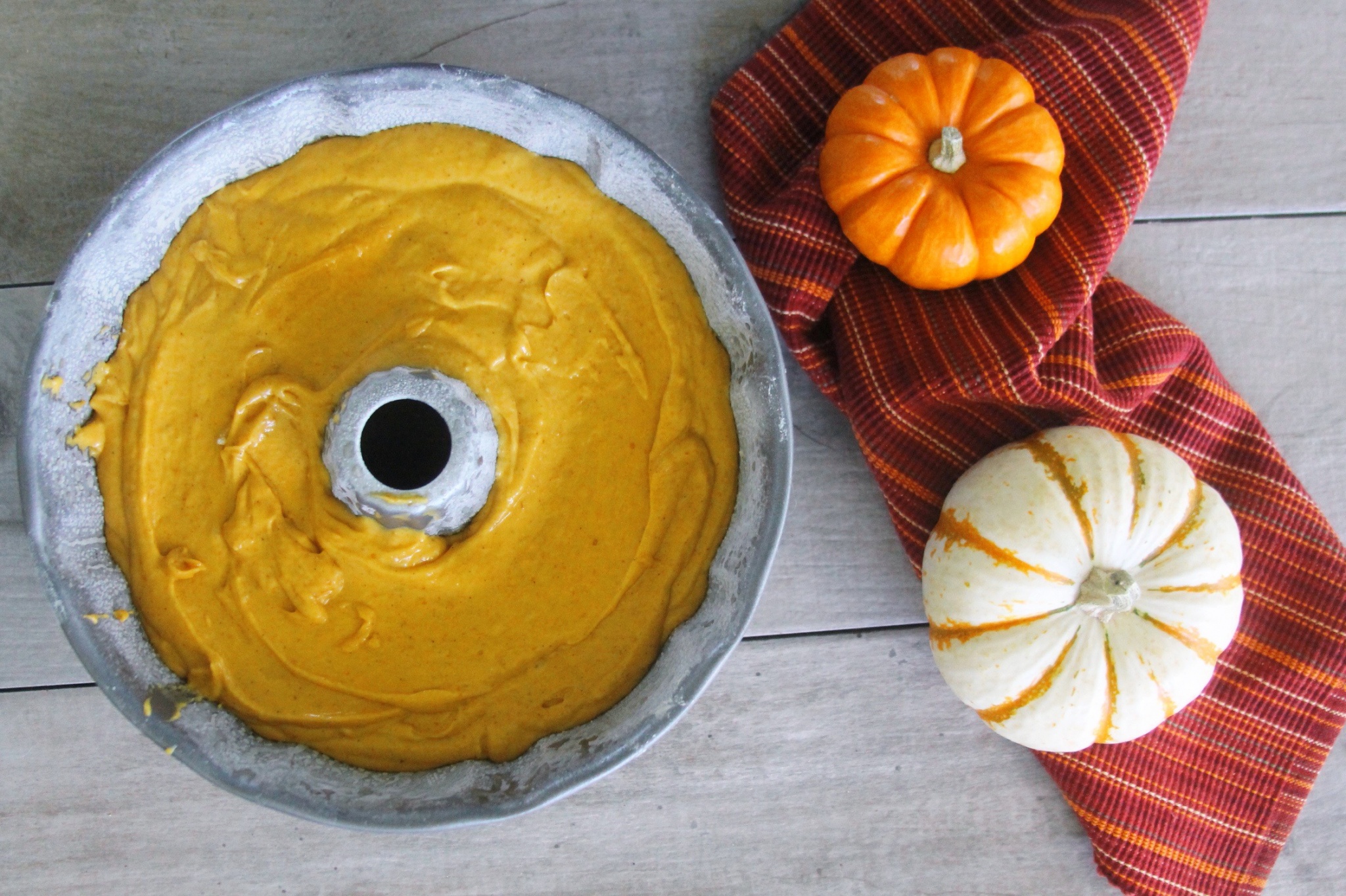 Pumpkin tres leches cake with coconut glaze