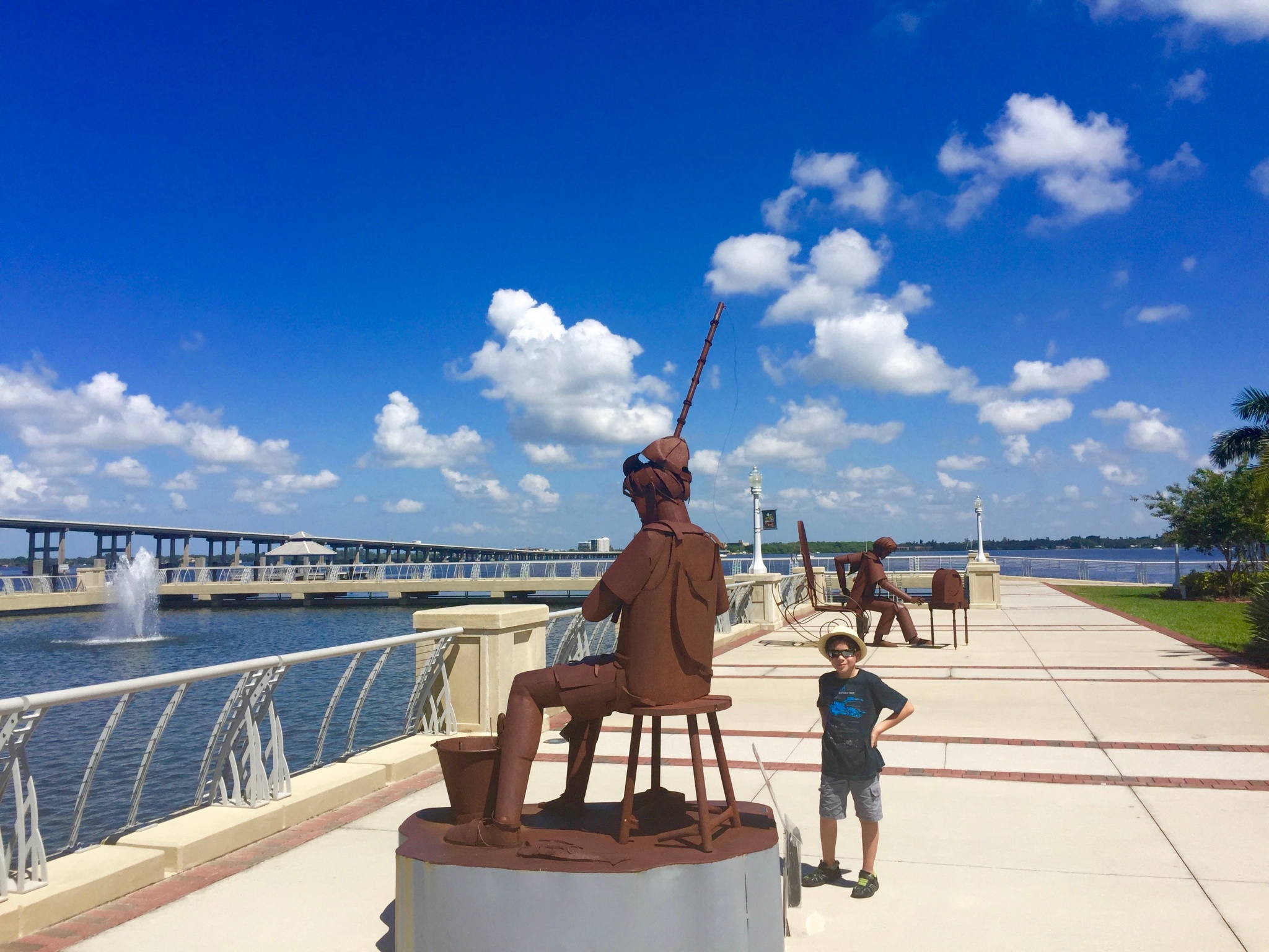 Exploring Fort Myers while playing Pokemon Go