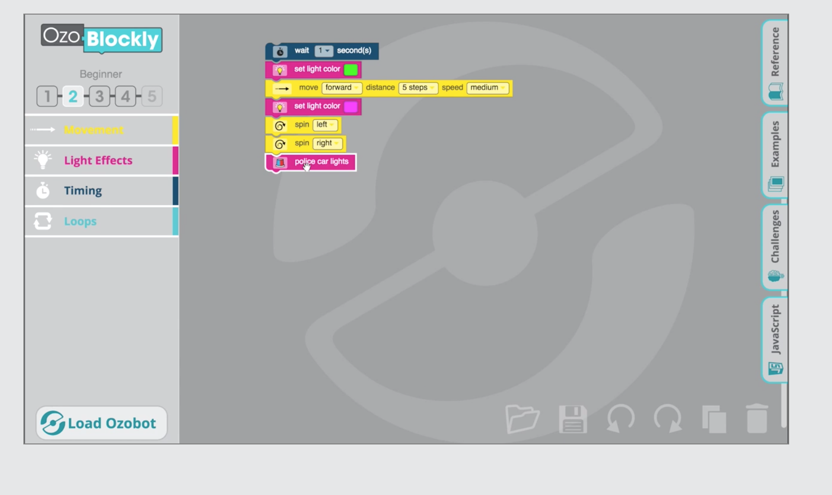 Ozobot coding with Ozoblocky