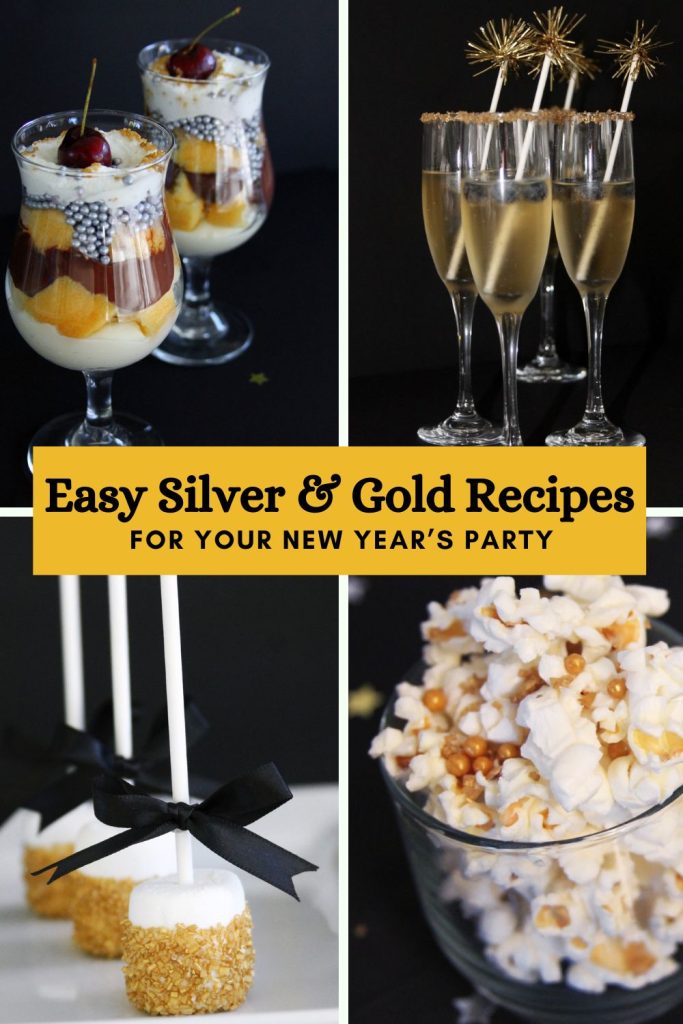 Easy Silver and Gold New Year's Party Recipes