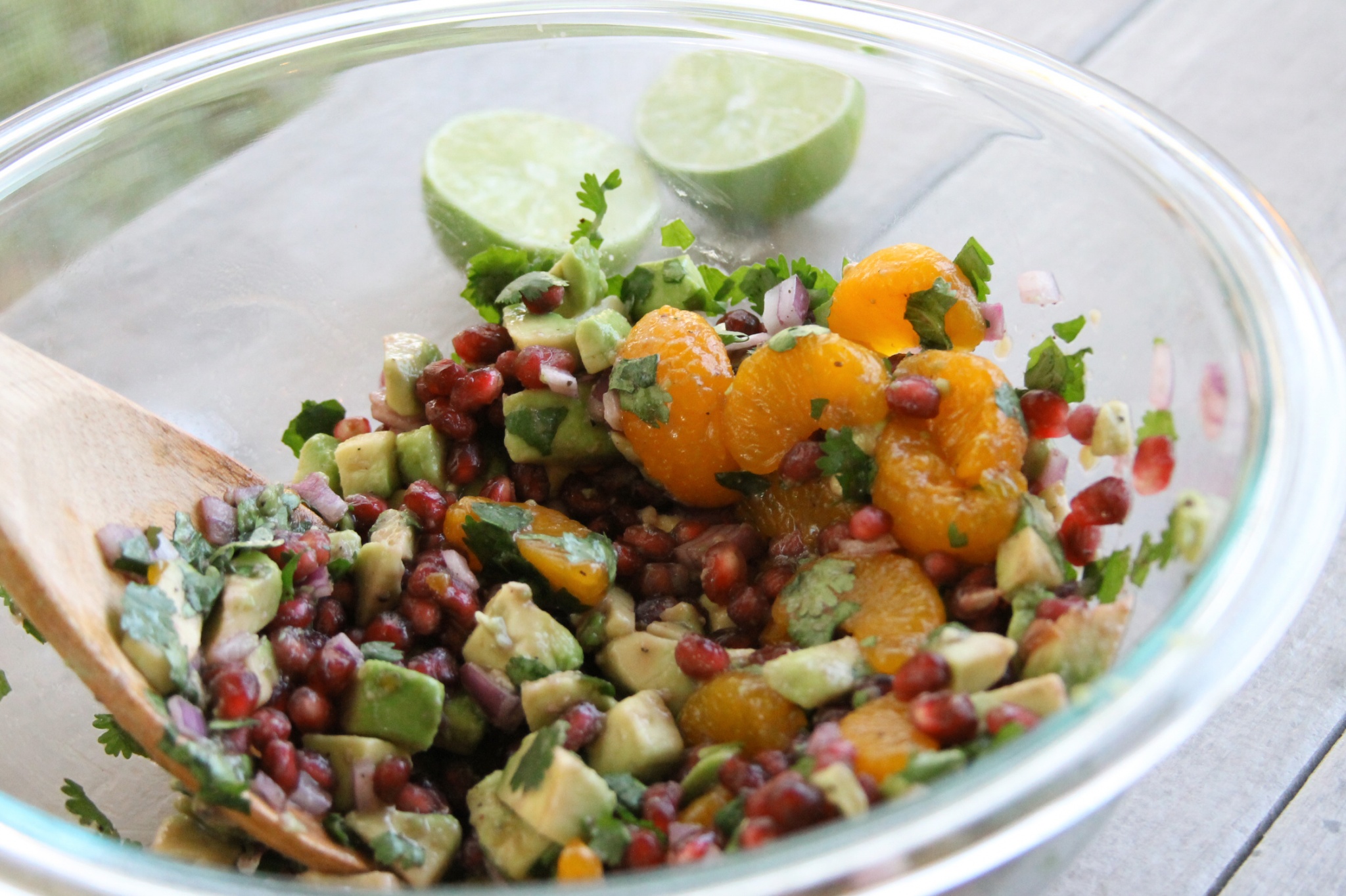 Sweet and savory fruit salsa 2