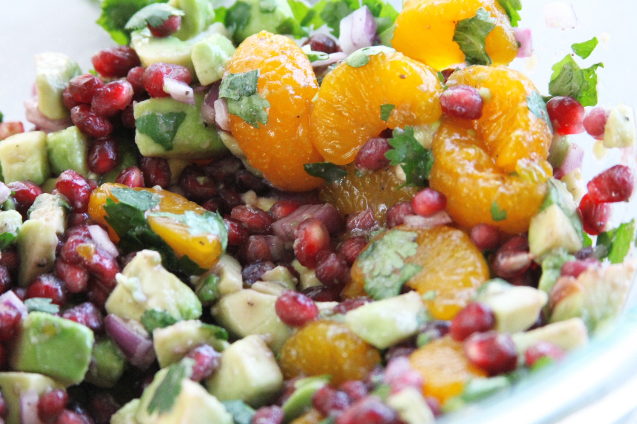 Sweet and savory fruit salsa