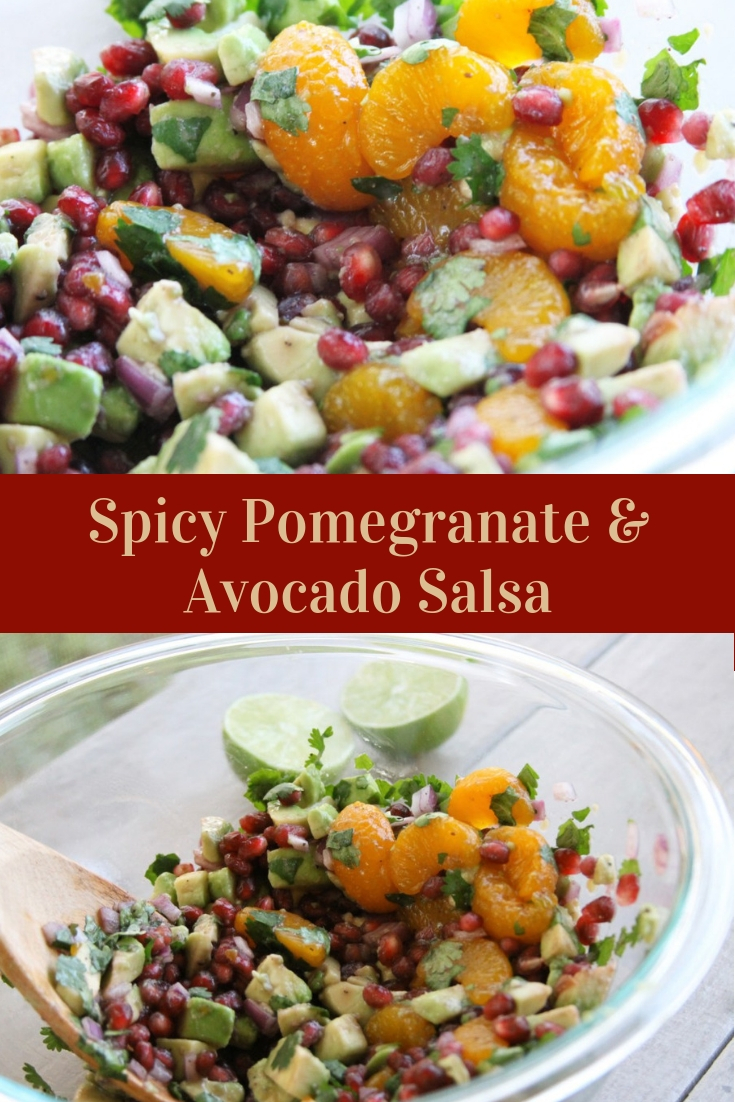 Spicy Pomegranate And Avocado Salsa