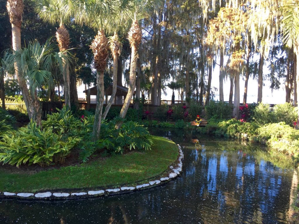 Lake Eloise boardwalk at Legoland Hotel Florida