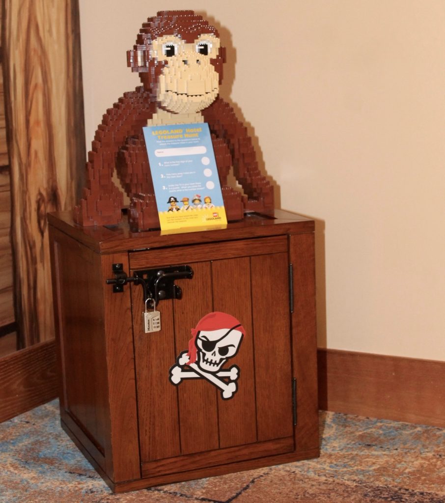 Legoland hotel treasure chest