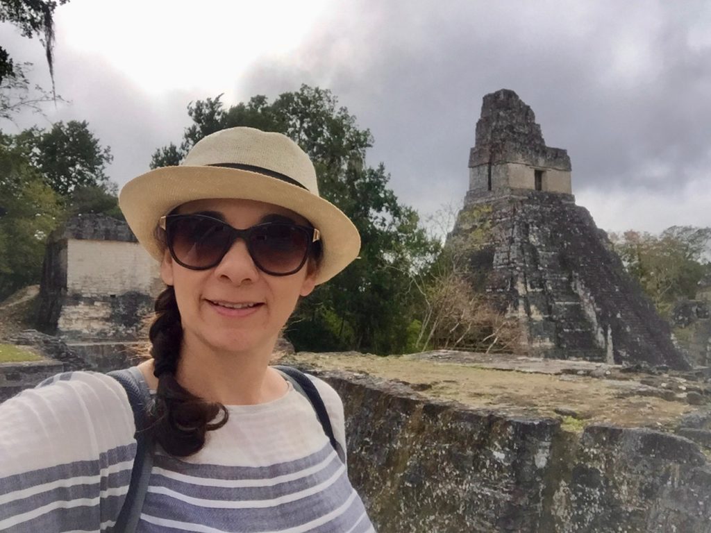 Visiting the ruins of Tikal 