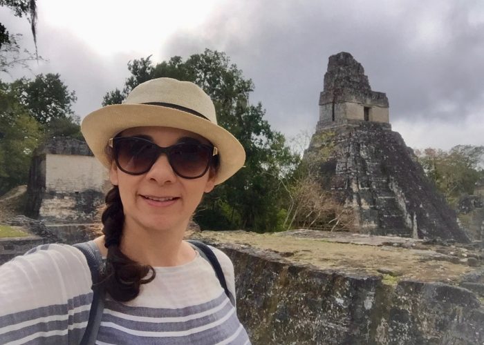 Visiting the ruins of Tikal