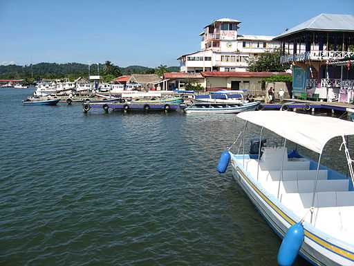 Harbour of Livingston Guatemala