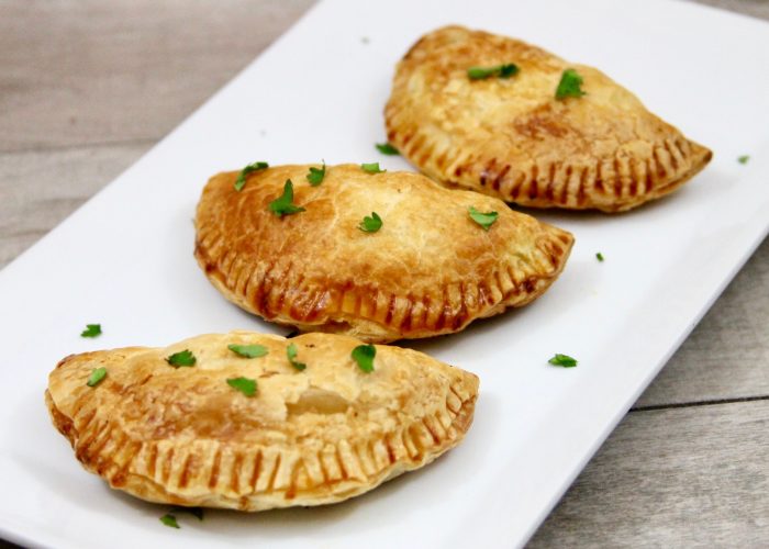 Chilean lamb and beef baked empanadas
