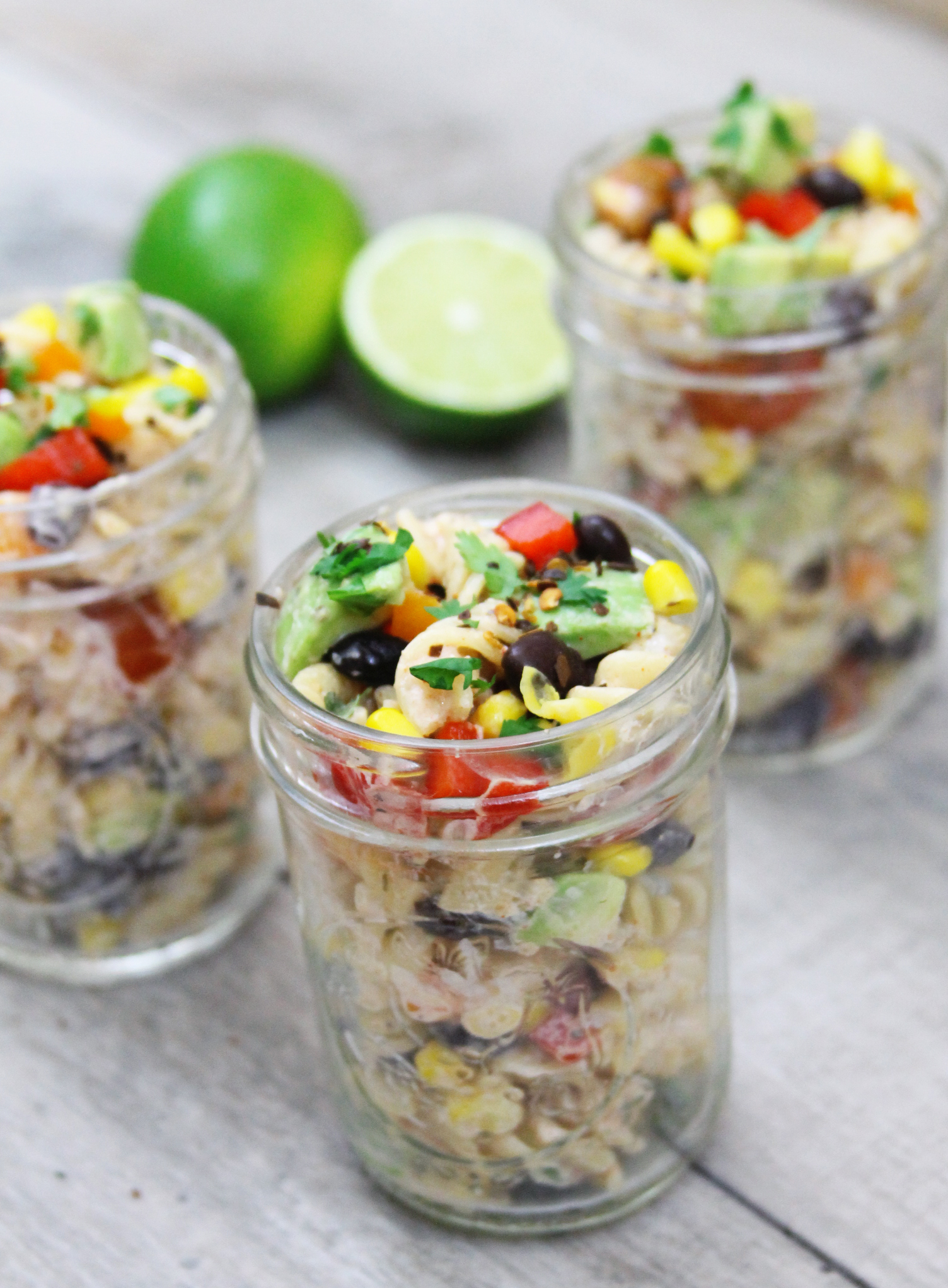 Mediterranean Salad In A Jar Recipe - Jeanette's Healthy Living