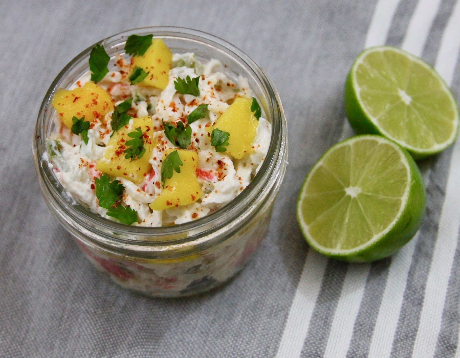 mango crab salad