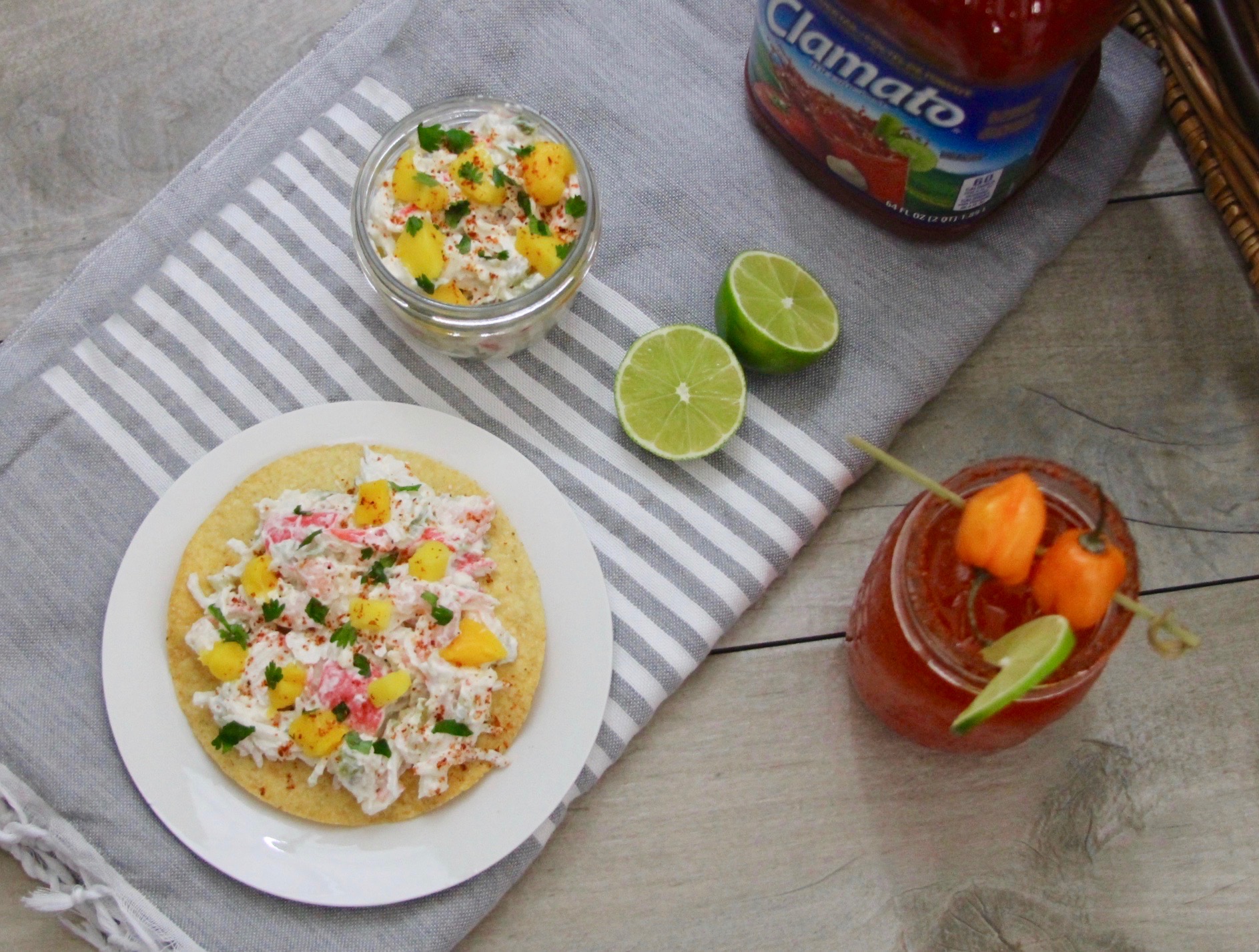 mango crab salad