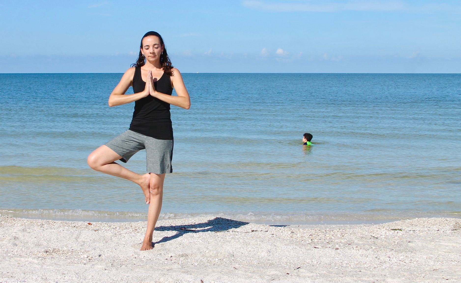 beach workout