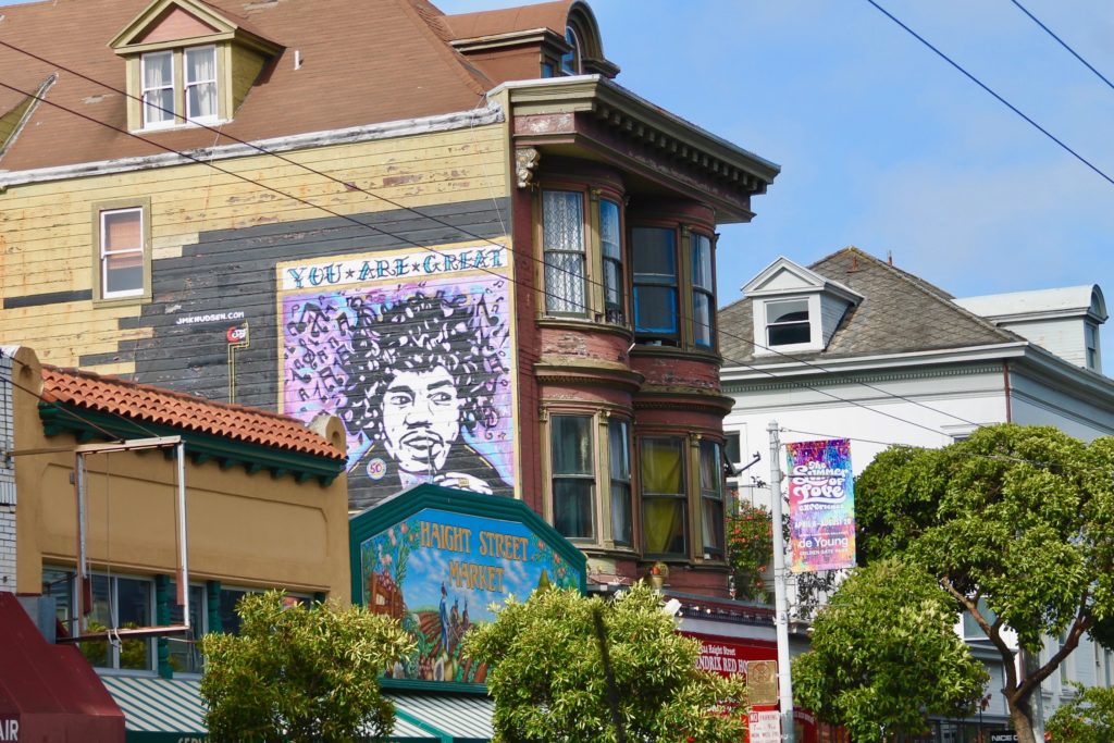 The Haight Ashbury district in San Francisco