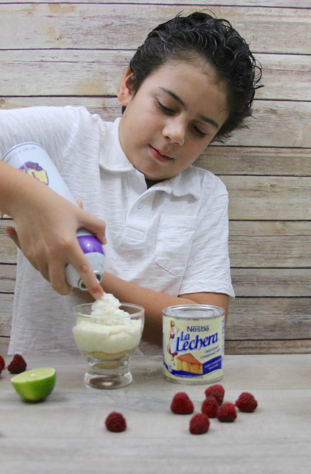 These no-bake skinny key lime cheesecake cups are easy to make and light!