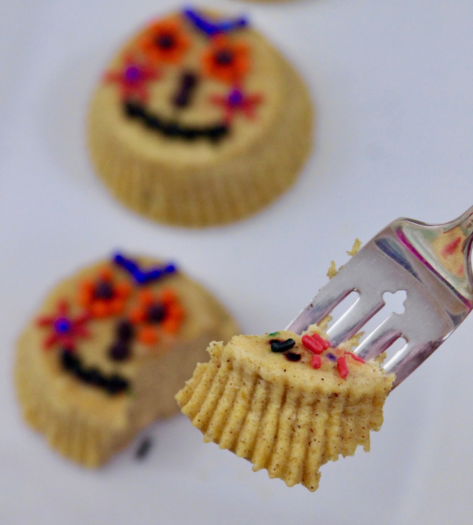 Day of the Dead Pumpkin Spice Cheesecake Sugar Skulls Recipe