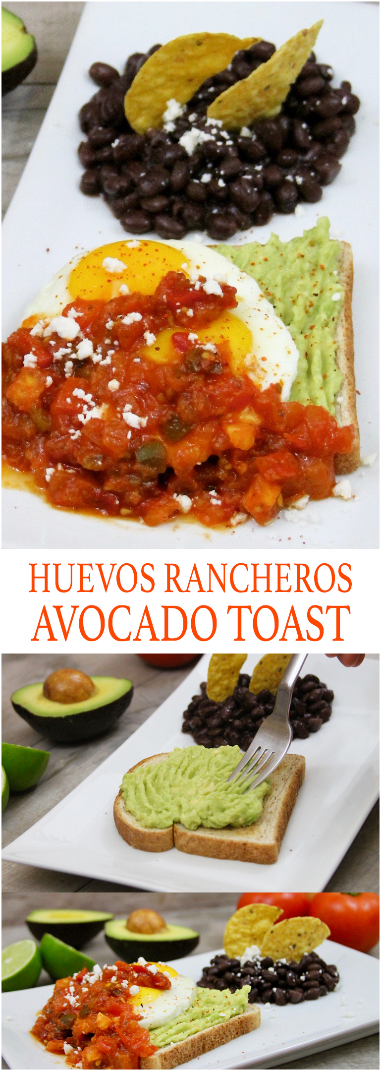 Huevos Rancheros avocado toast