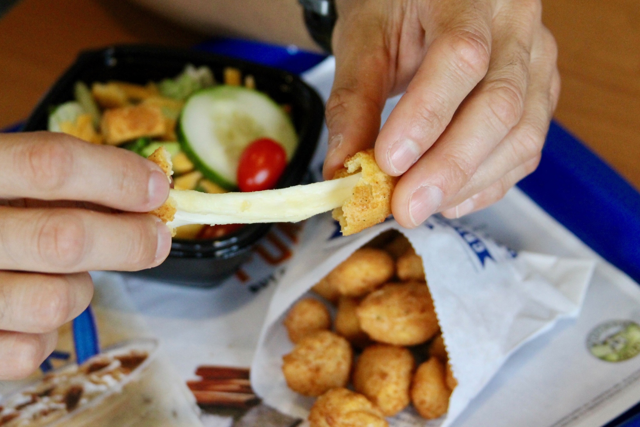 Cheese curds at Culvers