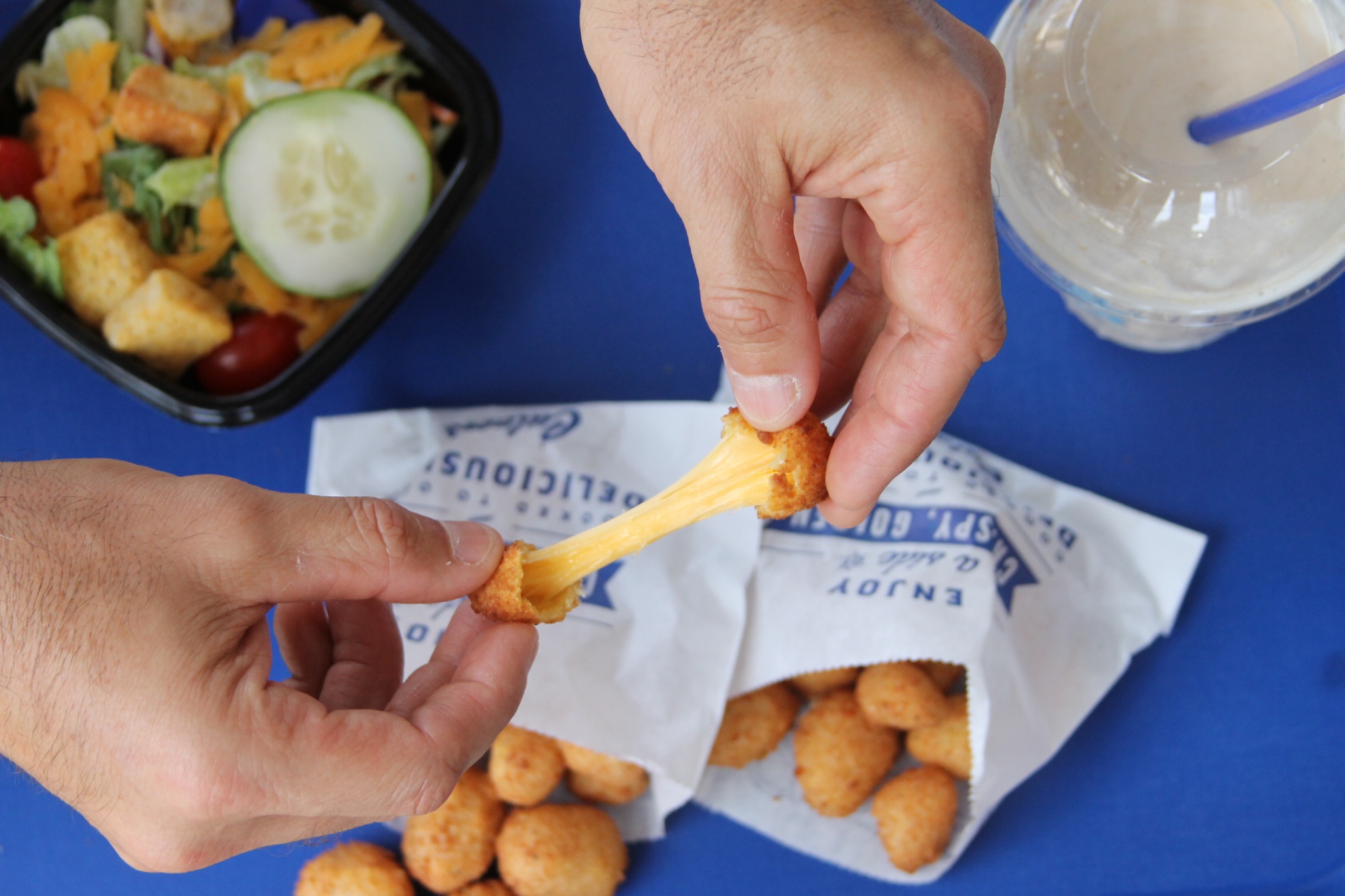 Cheese curds at Culvers