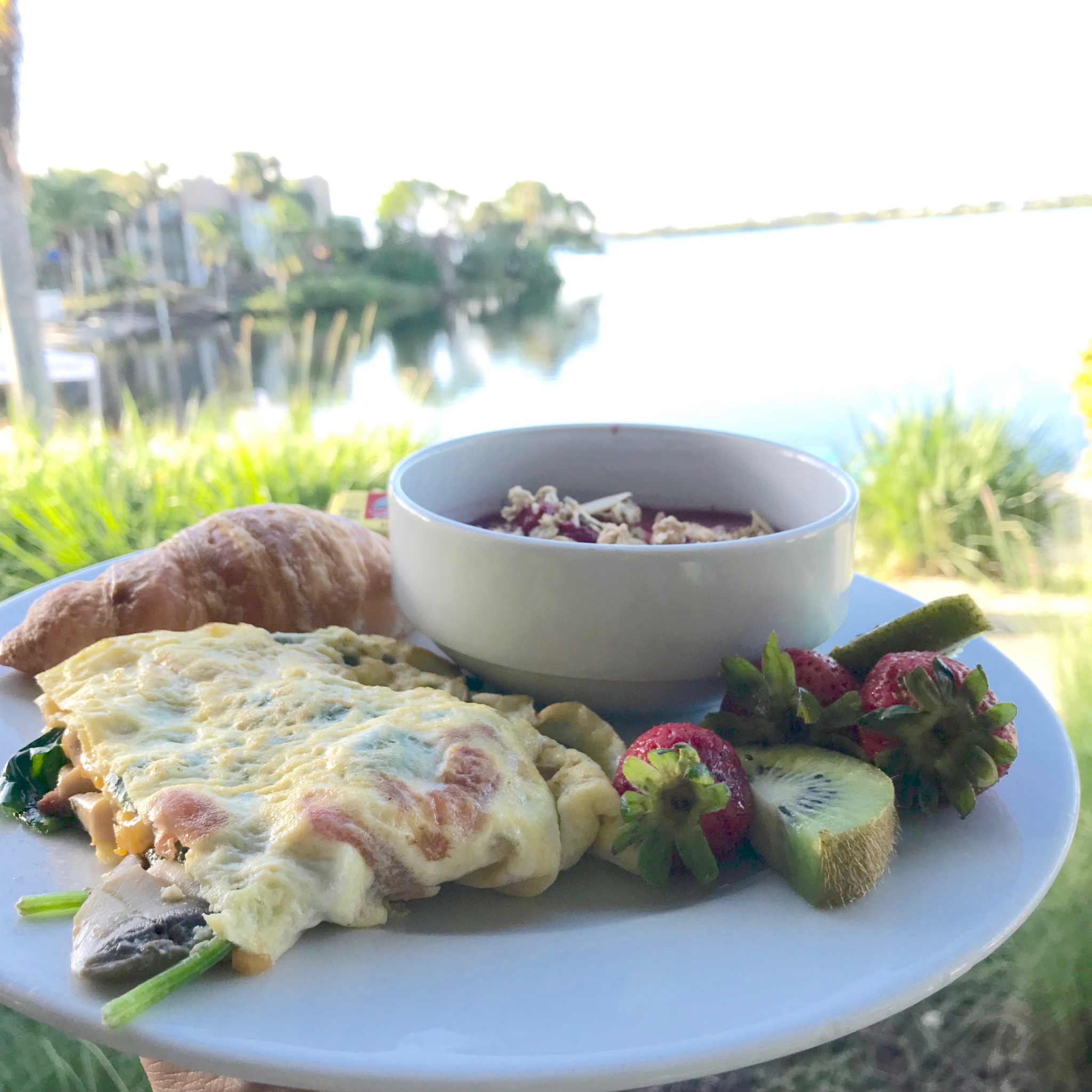 breakfast at Club Med Sandpiper Bay