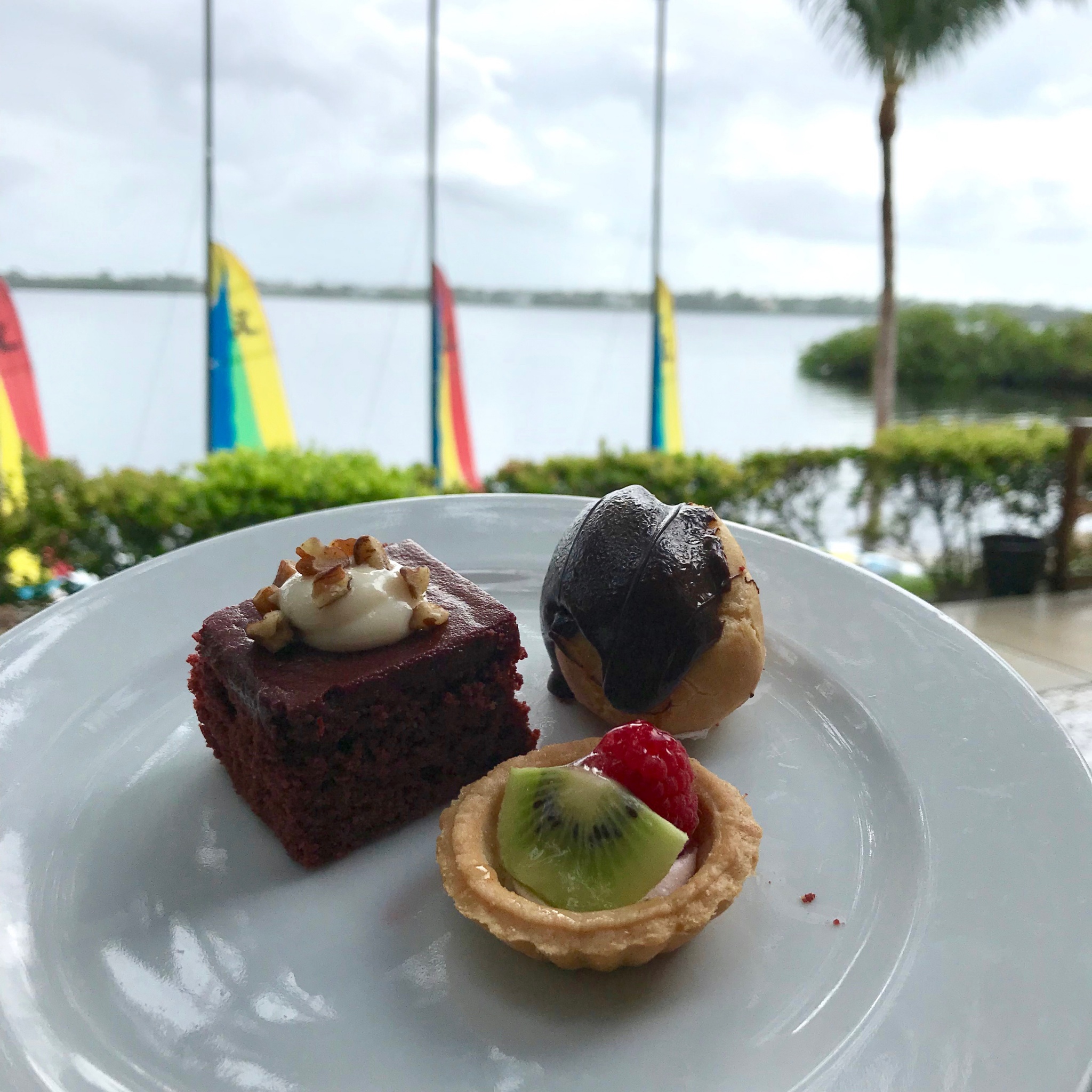 Desserts at Club Med Sandpiper Bay