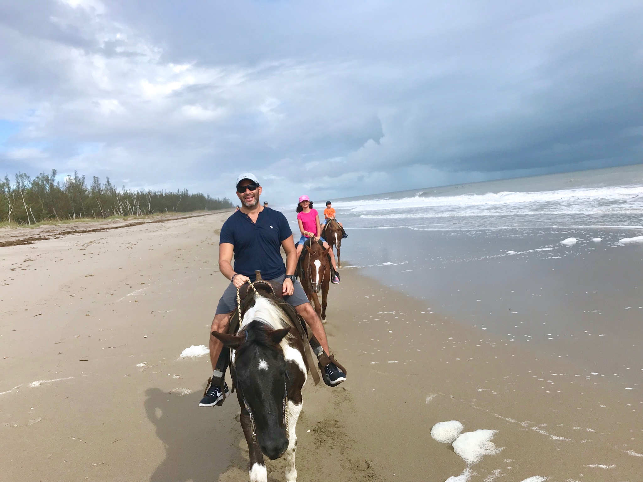 Horseback riding on the beach in Port St Lucie