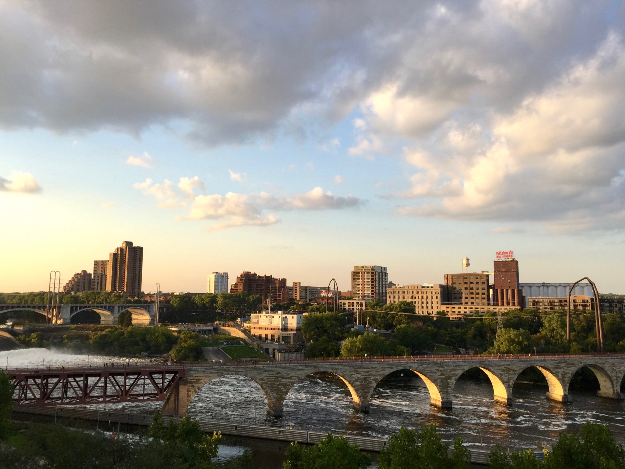 Minneapolis, view from the Guthrie Theater