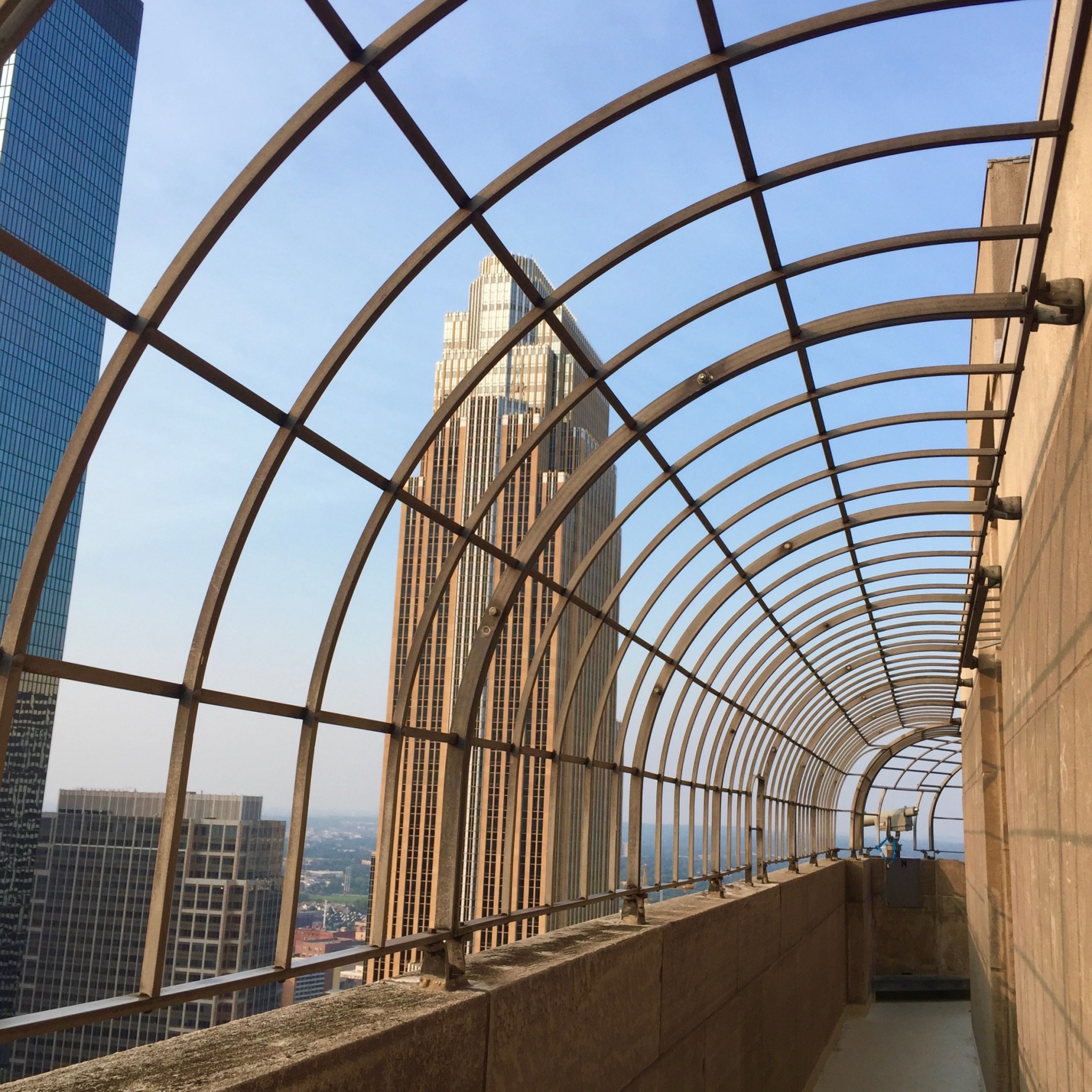 Observation deck at the Foshay