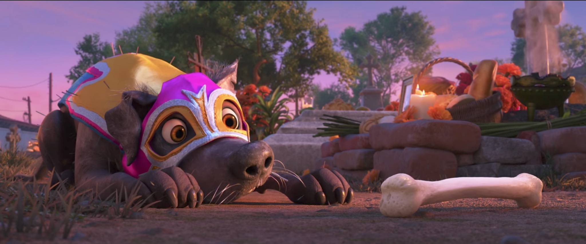 In Coco (2017), Miguel's dog, Dante, is named after the horse of