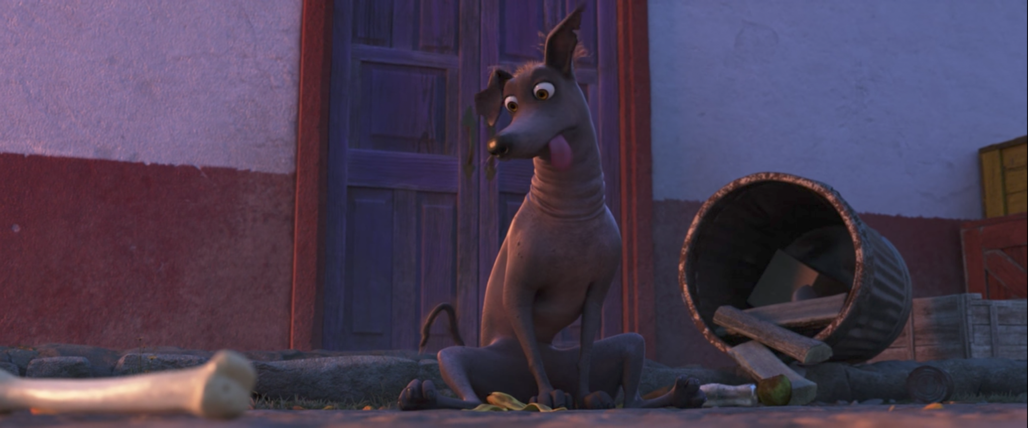 In Coco (2017), Miguel's dog, Dante, is named after the horse of