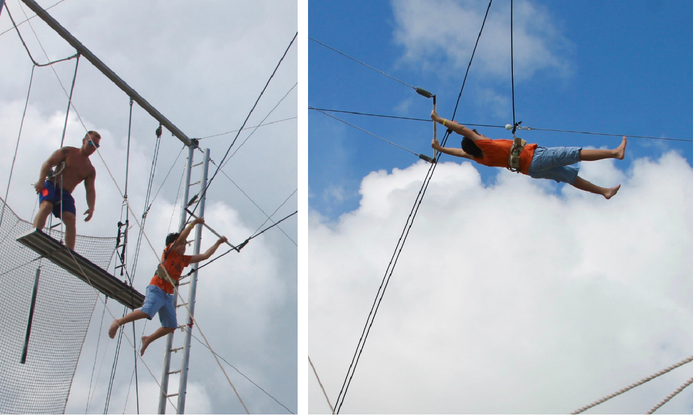 club med Sandpiper Bay trapeze