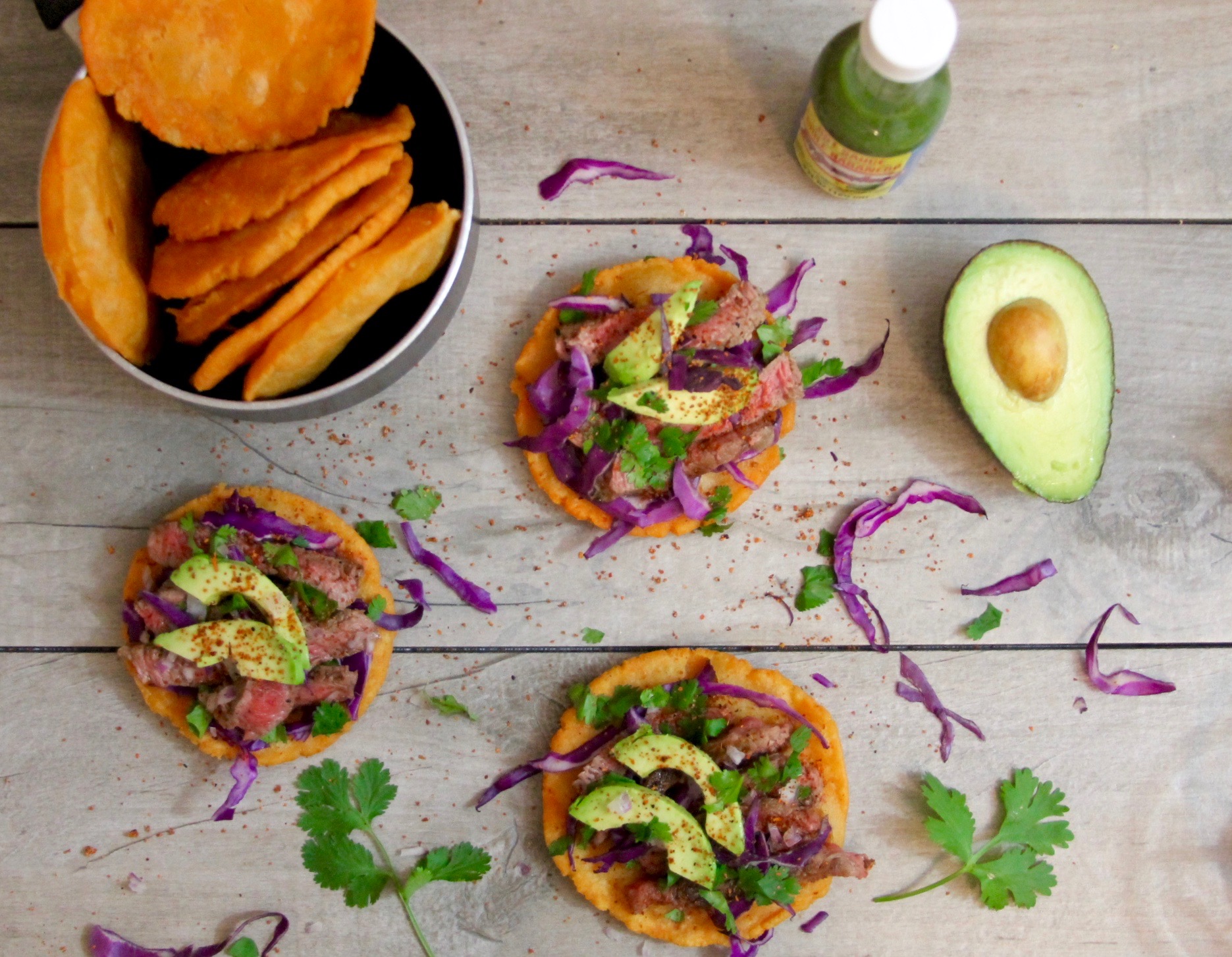 Habanero steak salbutes