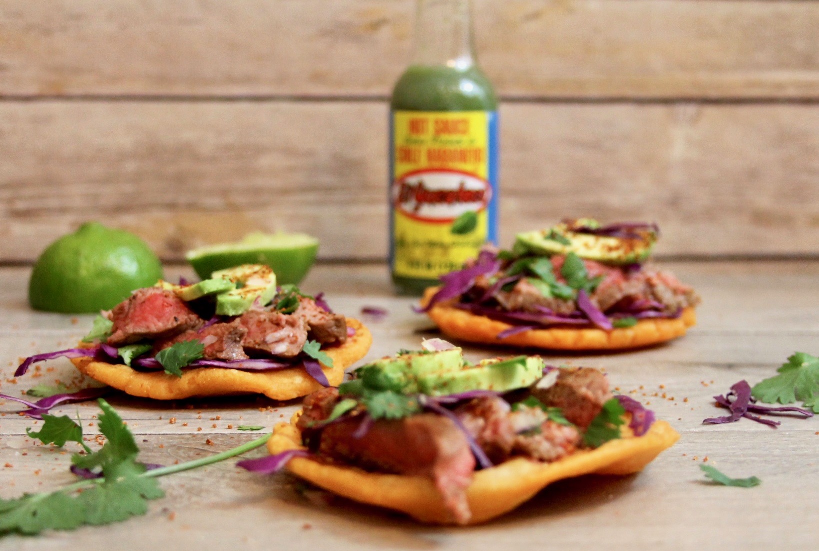 Habanero steak salbutes