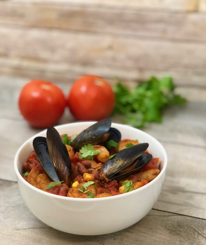 15 Minute Seafood Chili Recipe