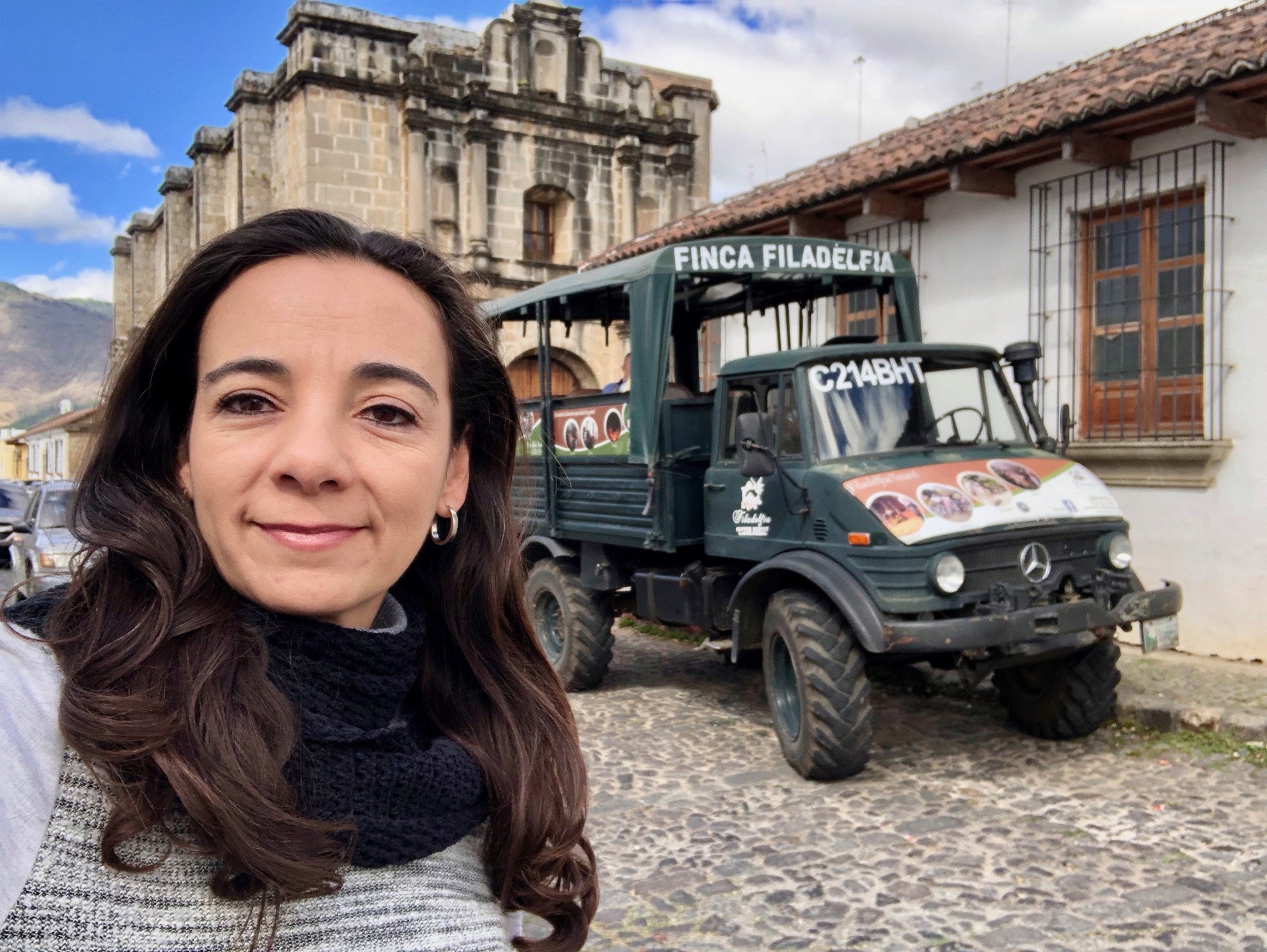 unimog transport in Antigua Guatemala