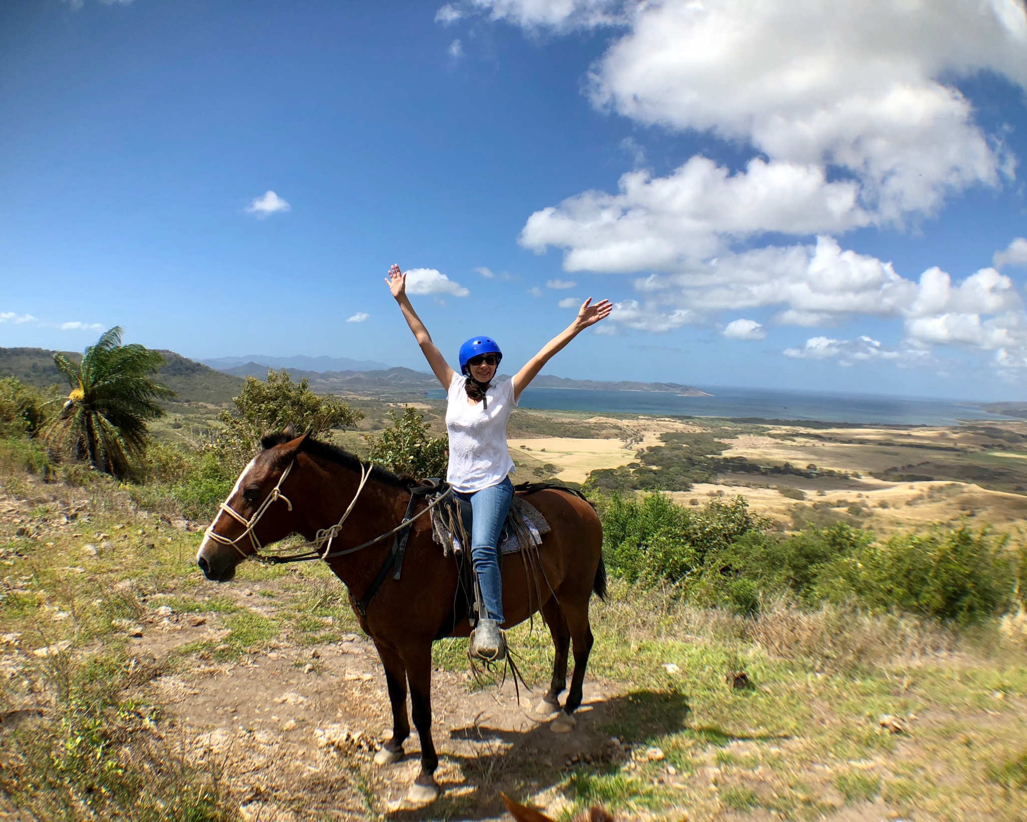 Horseback riding at Hacienda El Cenizaro