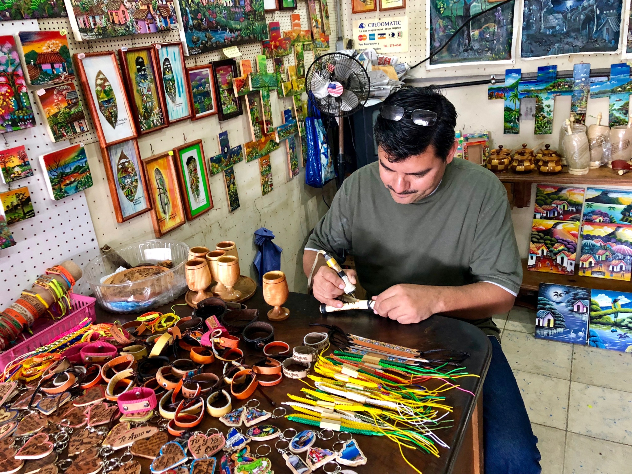 handmade crafts in Nicaragua