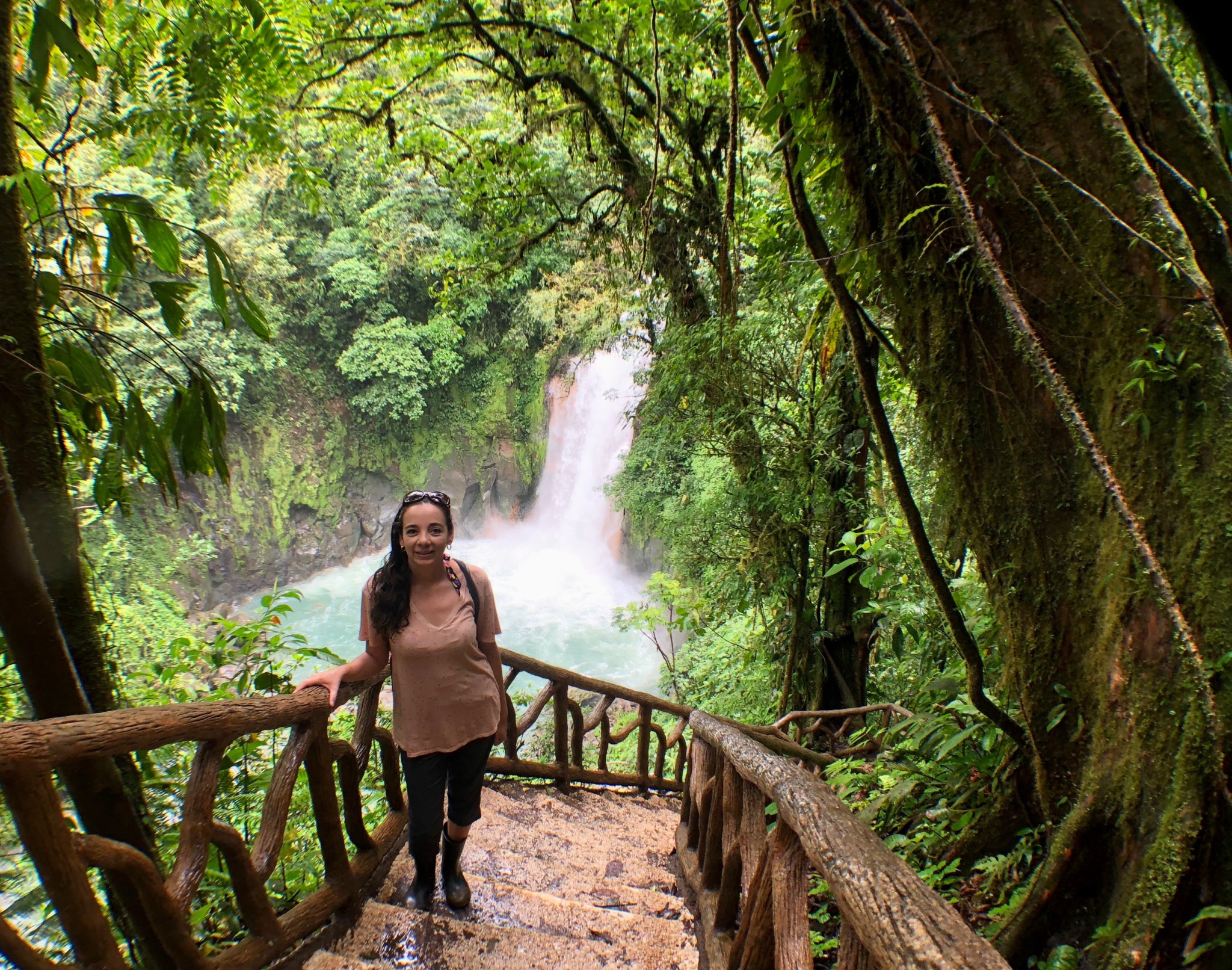 Costa Rica Rio Celeste waterfall hike